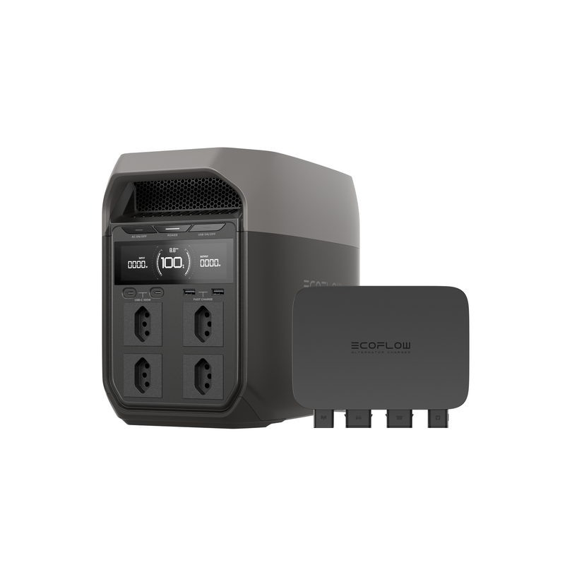 Load image into Gallery viewer, Carregador EcoFlow para Alternador de 800 W + EcoFlow DELTA 3