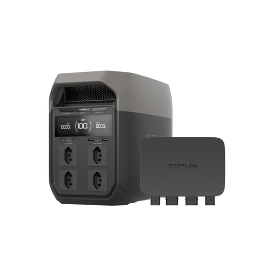 Carregador EcoFlow para Alternador de 800 W + EcoFlow DELTA 3