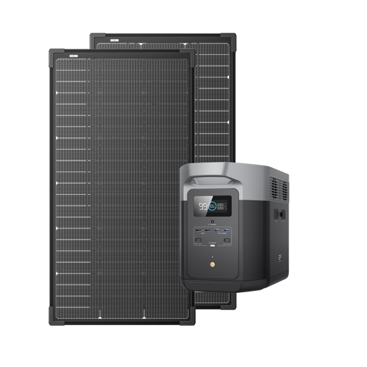 Gerador Solar EcoFlow DELTA 2 (PV125W)