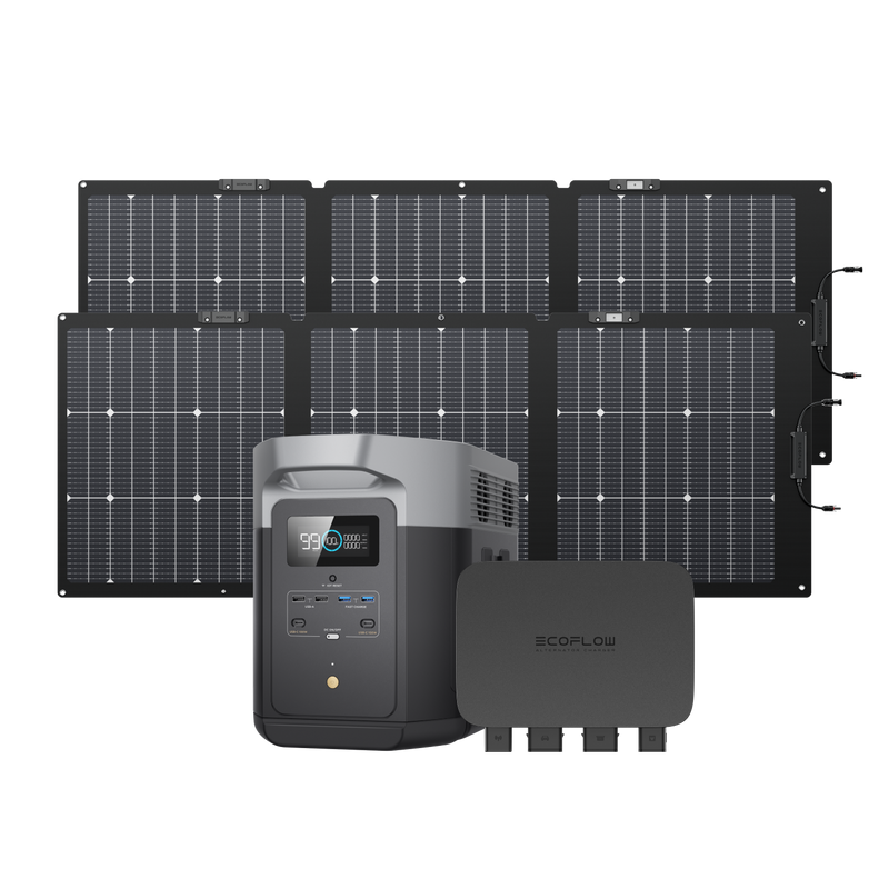 Carregue imagem no visualizador da galeriaGerador Solar EcoFlow DELTA 2 (PV160W)