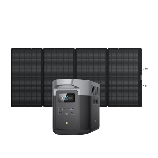 Gerador Solar EcoFlow DELTA 2 (PV400W)