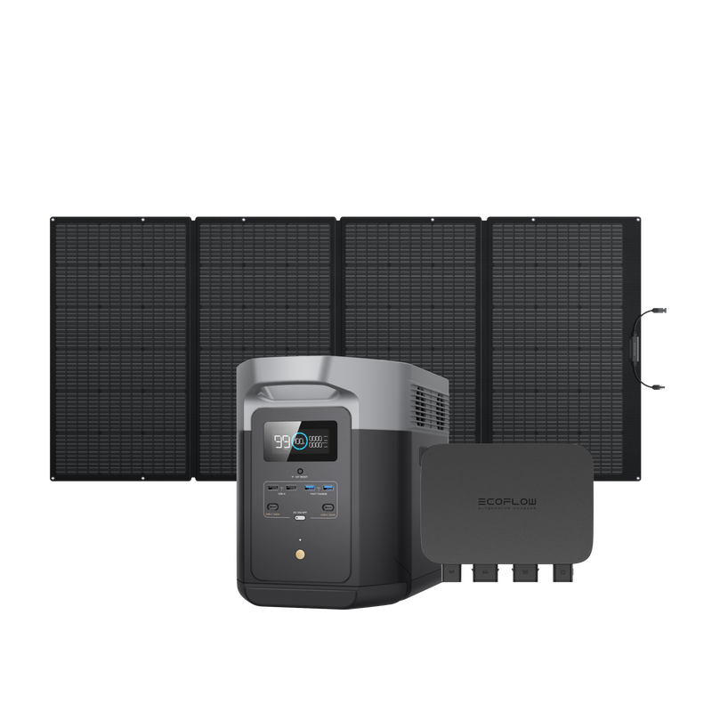 Carregue imagem no visualizador da galeriaGerador Solar EcoFlow DELTA 2 (PV400W)