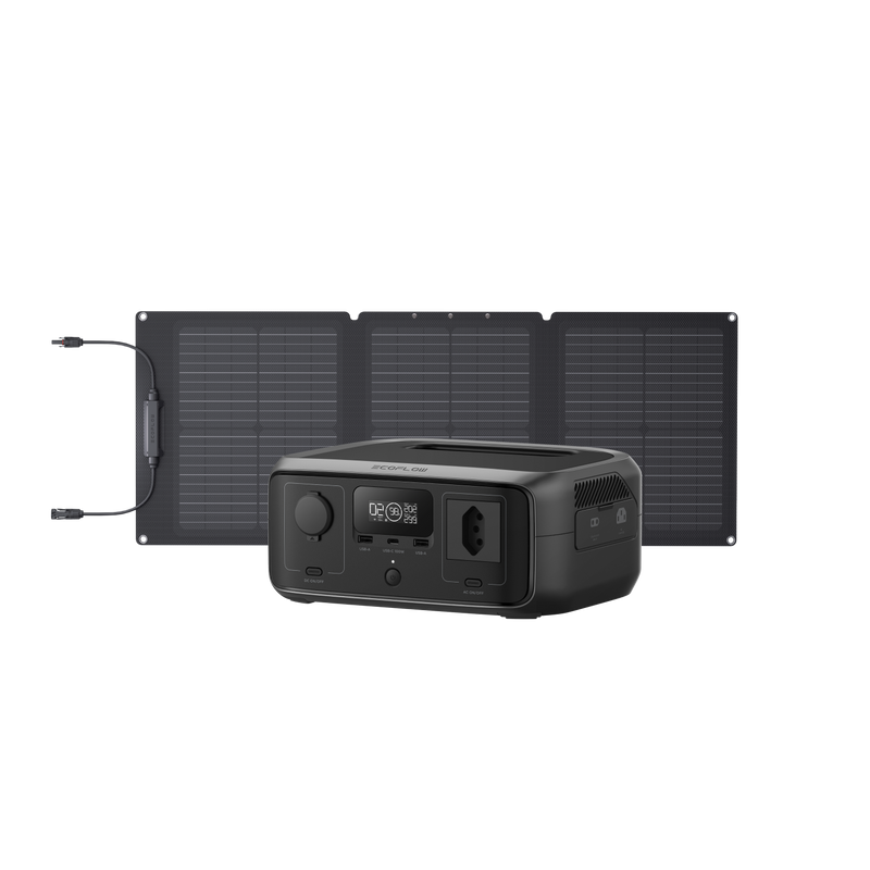 Carregue imagem no visualizador da galeriaGerador Solar EcoFlow RIVER 3 (PV60W)