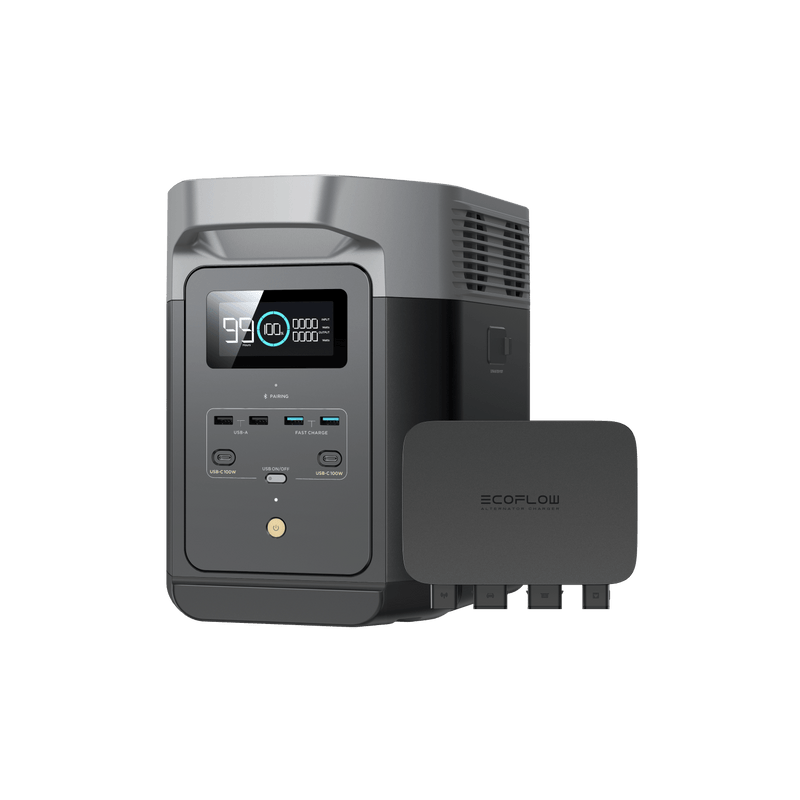 Carregue imagem no visualizador da galeriaEcoFlow 800W Alternator Charger+ EcoFlow DELTA 2 Alternator Charger + DELTA 2