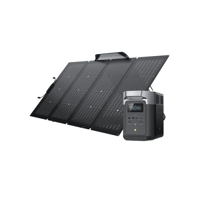 Carregue imagem no visualizador da galeriaEcoFlow DELTA 2 Portable Power Station DELTA 2 + 220W Portable Solar Panel