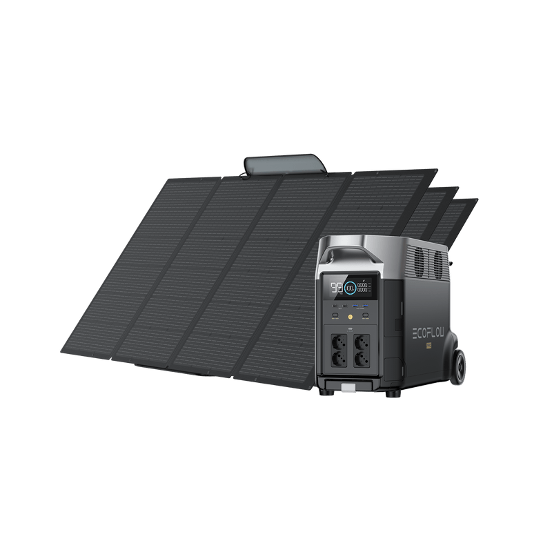 Carregue imagem no visualizador da galeriaEcoFlow DELTA Pro + 400W Portable Solar Panel