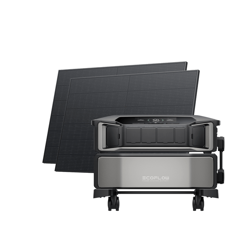 Carregue imagem no visualizador da galeriaEcoFlow EcoFlow DELTA Pro Ultra + 400W Rigid Solar Panels (1 × Inverter + 1 × Battery + 2 × Solar Panels) EcoFlow DELTA Pro Ultra Whole-Home Backup Power