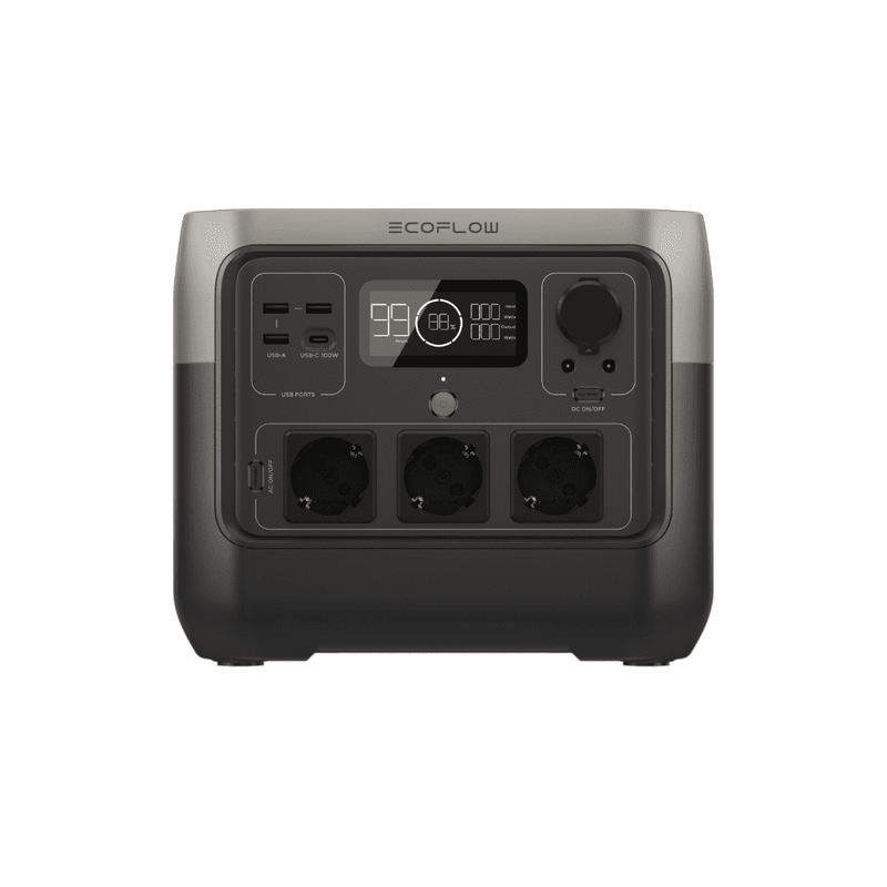 Carregue imagem no visualizador da galeriaEcoFlow RIVER 2 Pro + 220W Portable Solar Panel