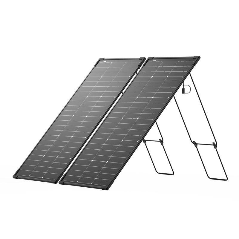 Load image into Gallery viewer, EcoFlow US Solar Panels 125W x 2 Bifacial Modular Solar Panel EcoFlow 125W Bifacial Modular Solar Panel (500W, 4-piece kit)