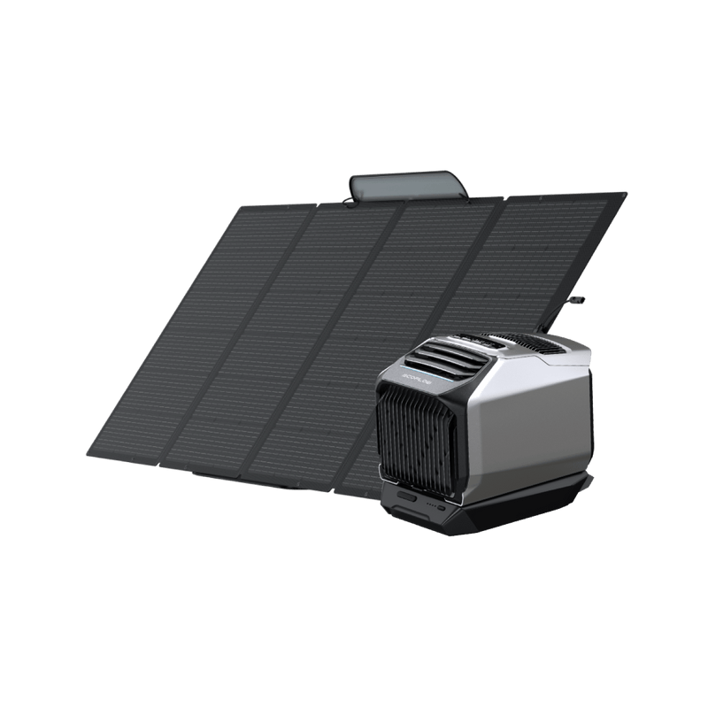 Carregue imagem no visualizador da galeriaEcoFlow WAVE 2 Portable Air Conditioner WAVE 2 + Add-on battery + 400W Portable Solar Panel
