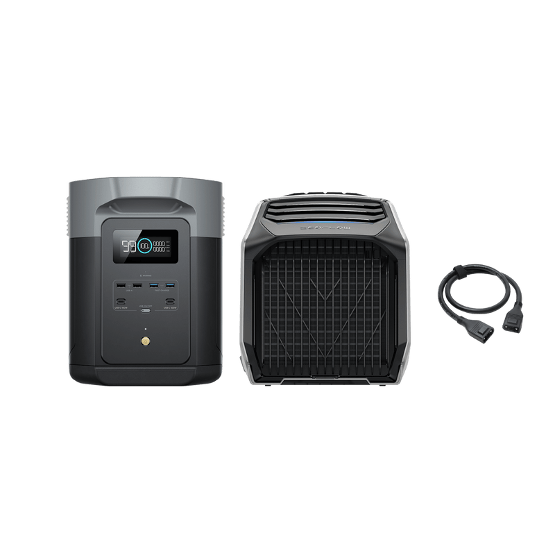 Carregue imagem no visualizador da galeriaEcoFlow WAVE 2 Portable Air Conditioner WAVE 2 + DELTA 2 Max