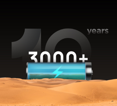 Segurança para até 10 anos de uso.