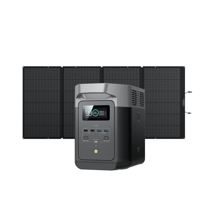 Gerador Solar EcoFlow DELTA 2 Max (PV400W)