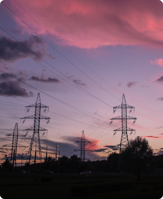 Fornecimento de energia irregular