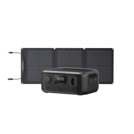 Gerador Solar EcoFlow RIVER 3 (PV60W)