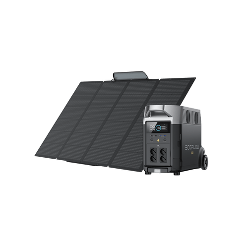 EcoFlow DELTA Pro + 400W Portable Solar Panel