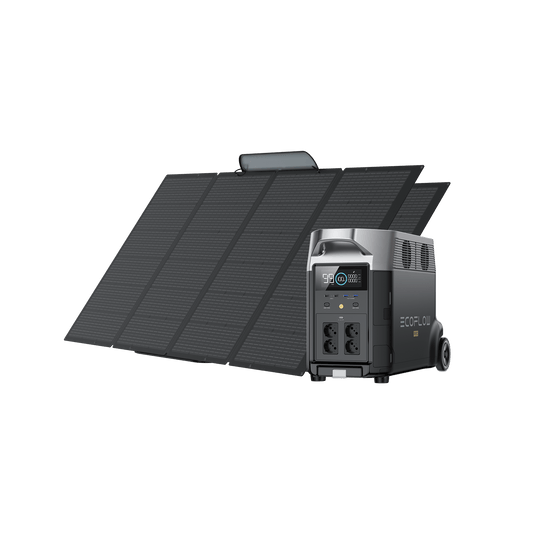 EcoFlow DELTA Pro + 400W Portable Solar Panel