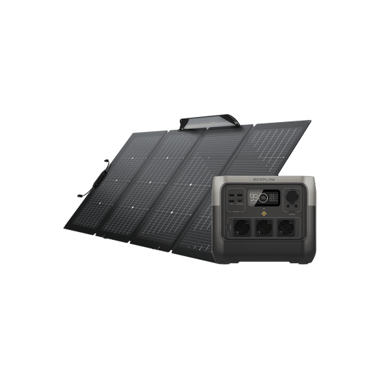 EcoFlow RIVER 2 Pro + 220W Portable Solar Panel