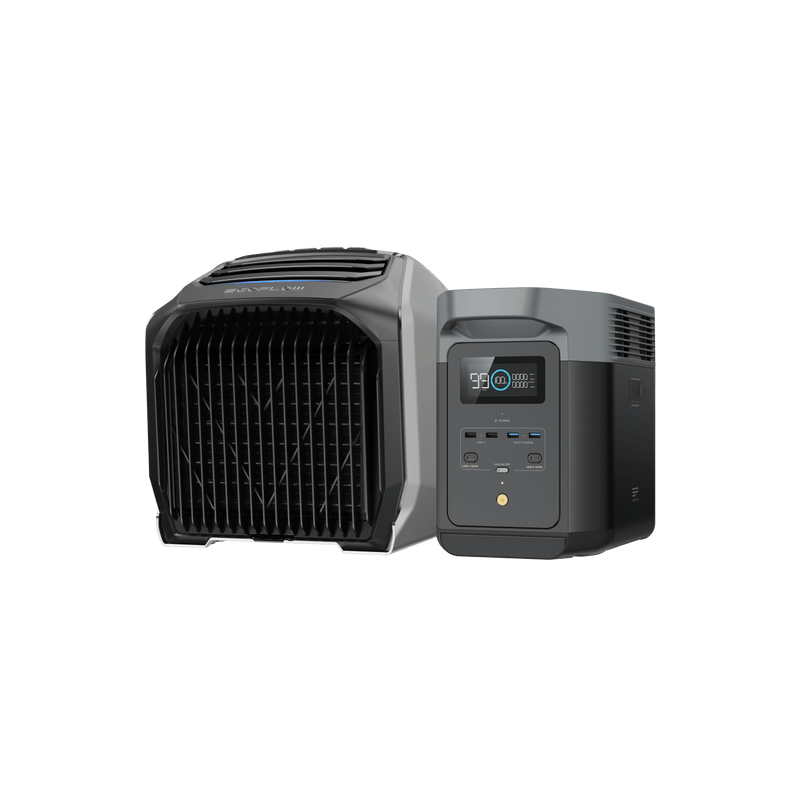 Carregue imagem no visualizador da galeriaEcoFlow WAVE 2 Portable Air Conditioner WAVE 2 + DELTA 2
